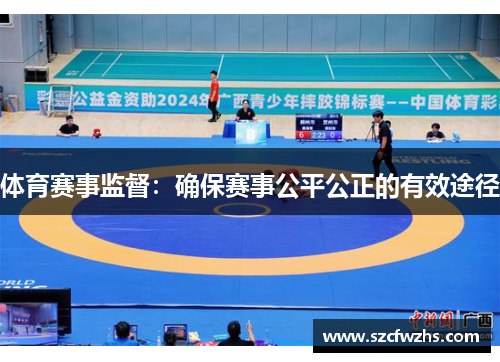 体育赛事监督：确保赛事公平公正的有效途径